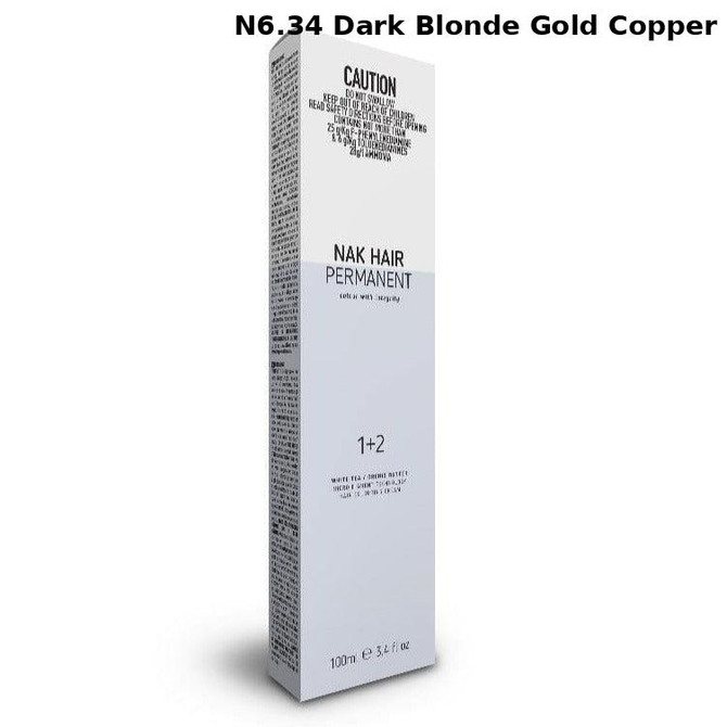 NAK Permanent Colour - N6.34 Dark Blonde Gold Copper