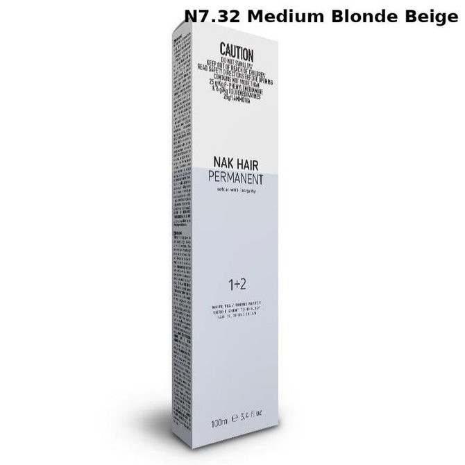 NAK Permanent Colour - N7.32 Medium Blonde Beige