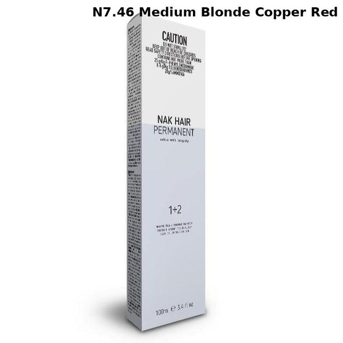 NAK Permanent Colour - N7.46 Medium Blonde Copper Red