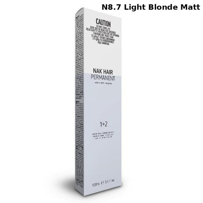 NAK Permanent Colour - N8.7 Light Blonde Matt