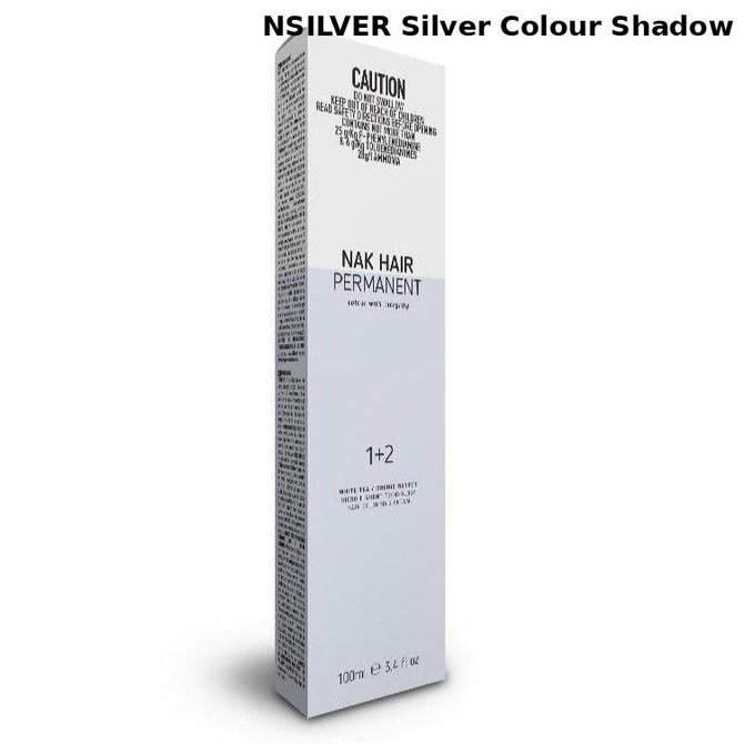 NAK Permanent Colour - NSILVER Silver Colour Shadow