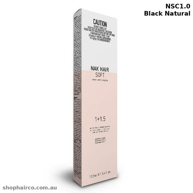 NAK Soft Colour - NSC1.0 Black Natural