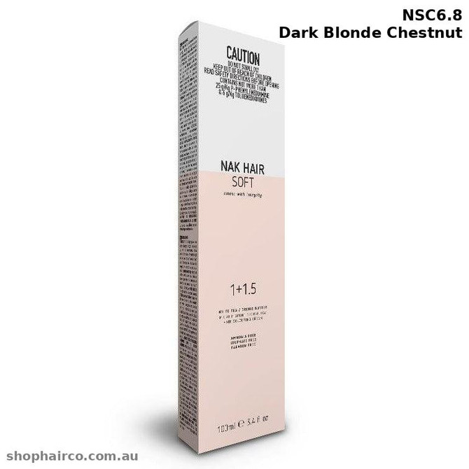 NAK Soft Colour - NSC6.8 Dark Blonde Chestnut