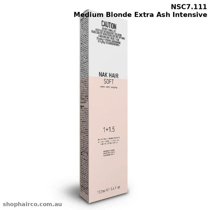 NAK Soft Colour - NSC7.111 Medium Blonde Extra Ash Intensive