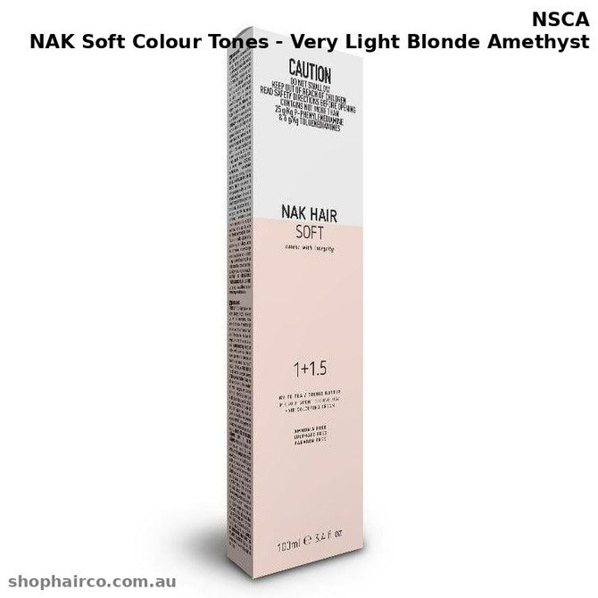 NAK Soft Colour - NSCA Very Light Blonde Amethyst