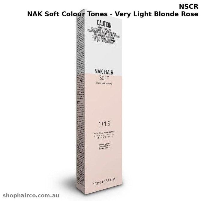 NAK Soft Colour - NSCR Very Light Blonde Rose