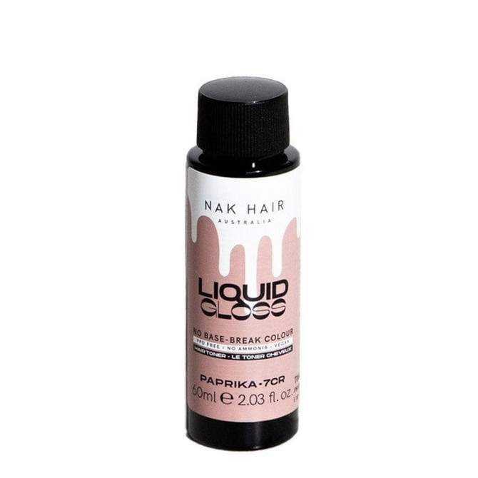 NAK Liquid Gloss Paprika 60ml - 7CR Medium Blonde Copper Rose