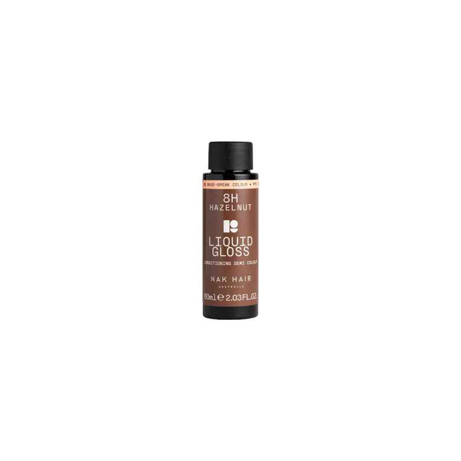NAK Liquid Gloss Hazelnut 60ml - 8H Light Blonde Chestnut