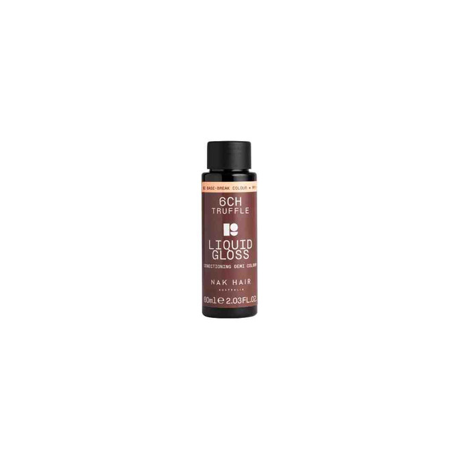NAK Liquid Gloss Truffle 60ml - 6CH Dark Blonde Chestnut