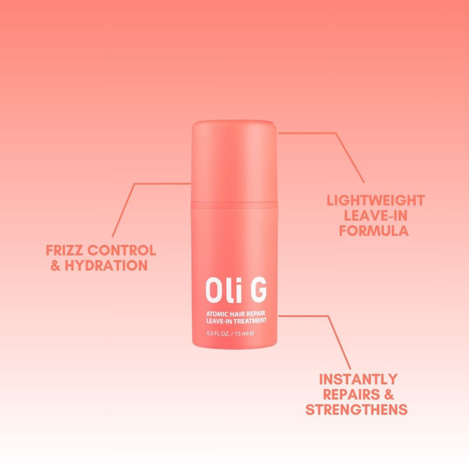 Oli G - Atomic Hair Repair Leave-In Treatment 15ml
