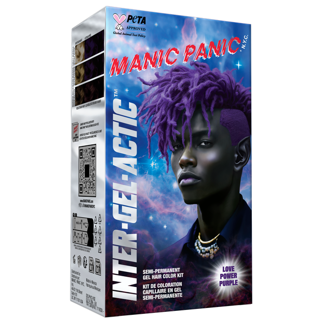 Manic Panic Love Power Purple Inter-GEL-actic Hair Color Kit