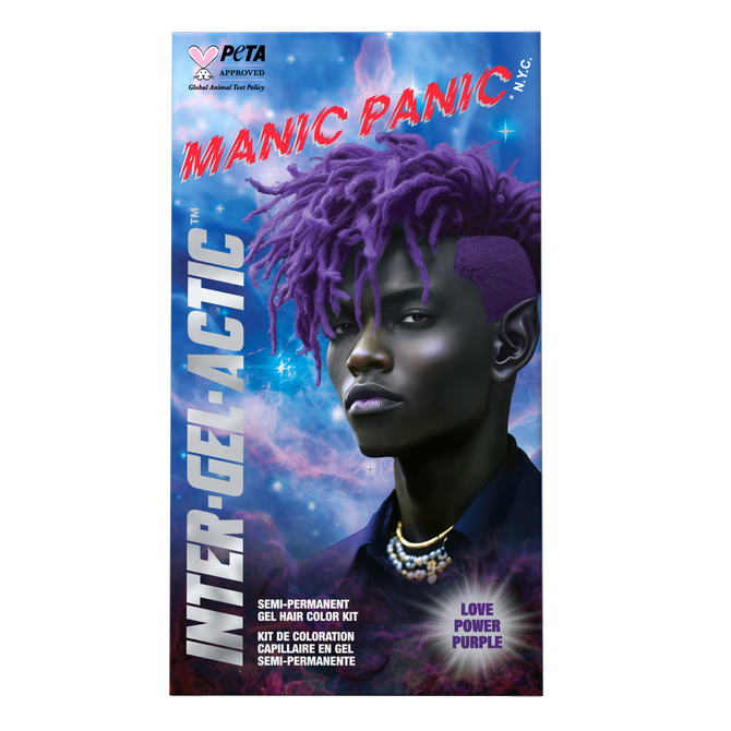 Manic Panic Love Power Purple Inter-GEL-actic Hair Color Kit