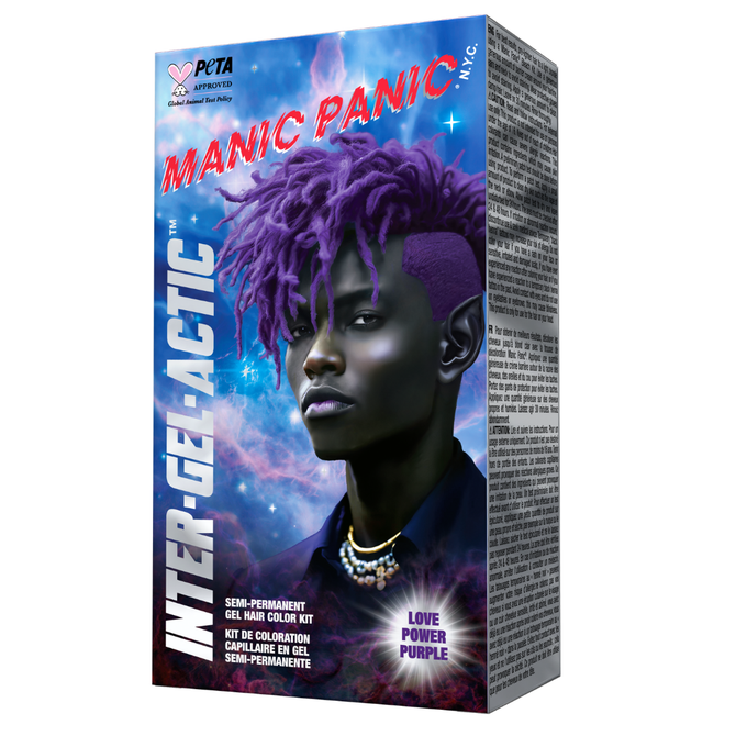 Manic Panic Love Power Purple Inter-GEL-actic Hair Color Kit