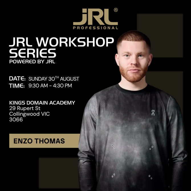 JRL Workshop Series - Enzo Thomas - 30th August - Kings Domain