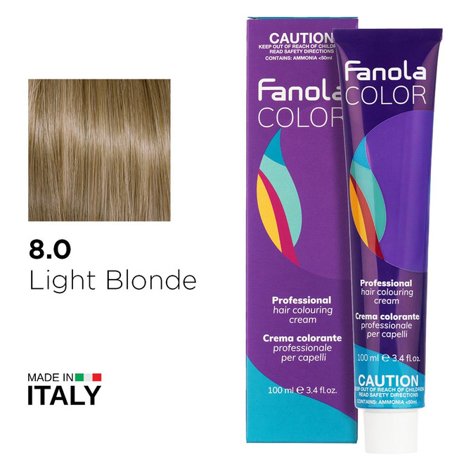 Fanola Color 8.0 Light Blonde 100ml