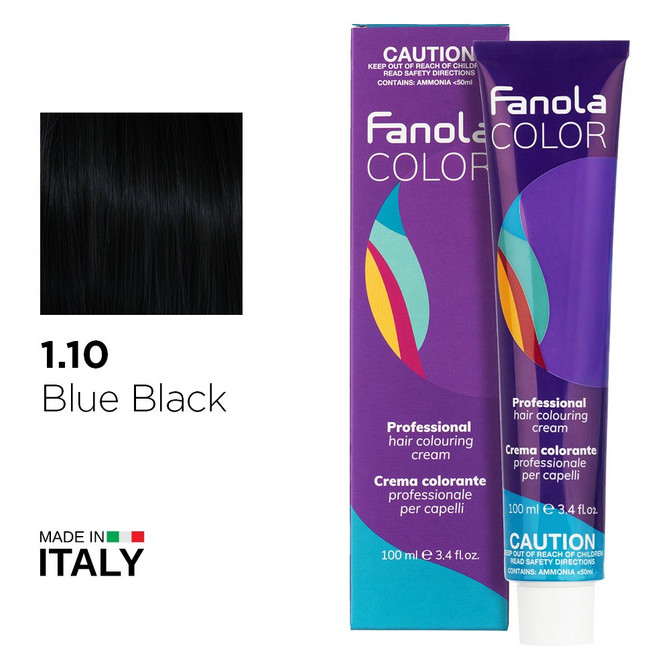 Fanola Color 1.10 Blue Black 100ml
