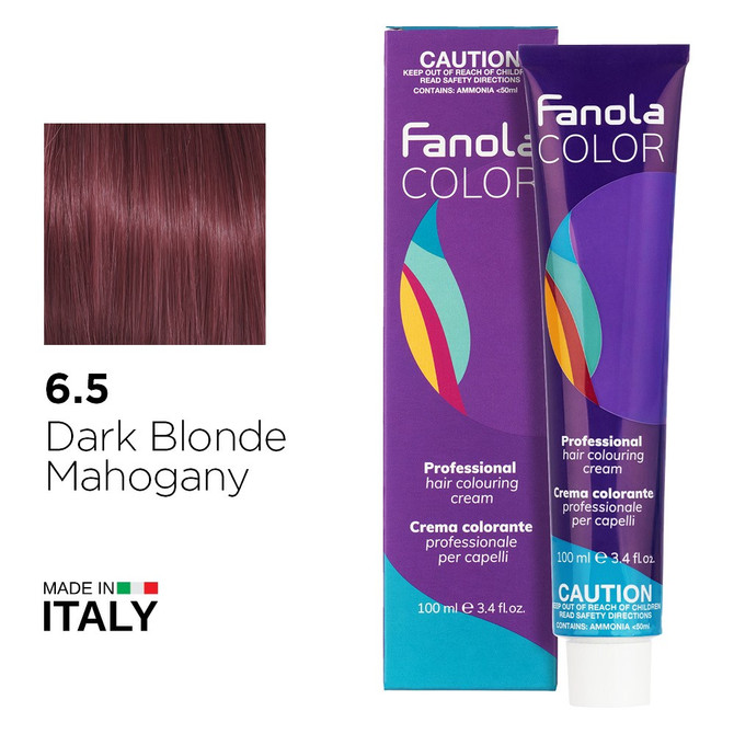 Fanola Color 6.5 Dark Blonde Mahogany 100ml