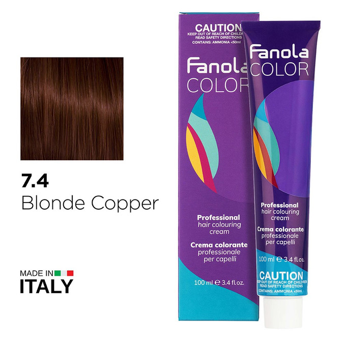 Fanola Color 7.4 Blonde Copper 100ml