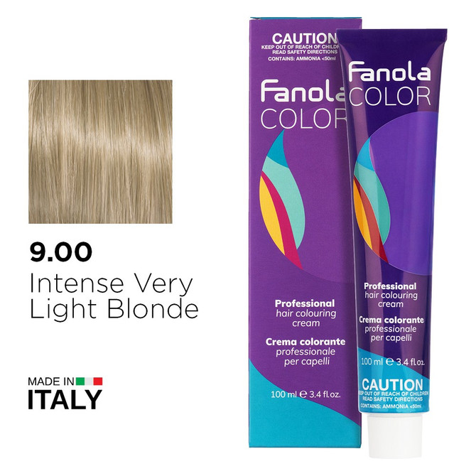 Fanola Color 9.00 Intense Very Light Blonde 100ml