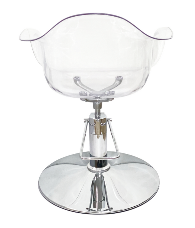 Maletti Erica Salon Chair - Clear