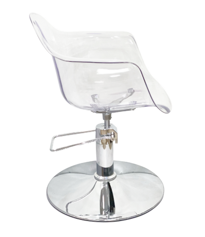 Maletti Erica Salon Chair - Clear