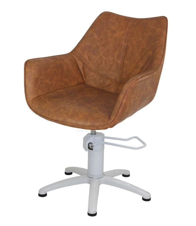Maletti Scout Salon Styling Chair Tan