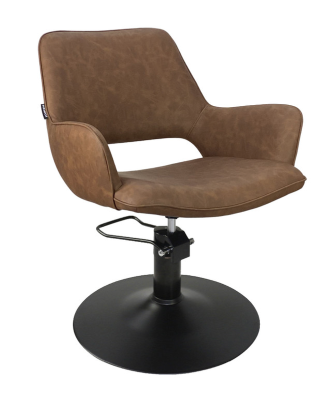 Maletti Indigo Tan Styling Chair