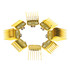 Gold Premium Clipper Attachment Guard Set - 8pc