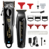 WAHL Black Magic Clip & Black Detailer Li Combo