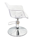 Maletti Erica Salon Chair - Clear