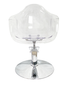 Maletti Erica Salon Chair - Clear