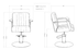 Maletti Piper Styling Chair