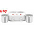 Hi Lift Twin Ceramic 1 Ltr & 1 Ltr Wax Pot