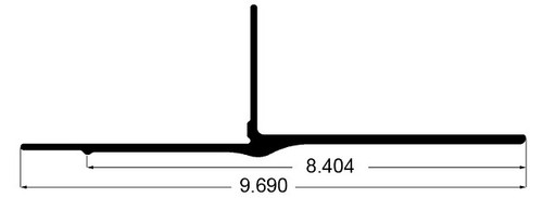 EXT00073-624 / VANGUARD BOTTOM RAIL