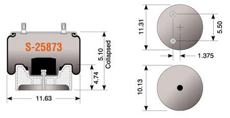 Hendrickson / HENS-25873 / Airbag