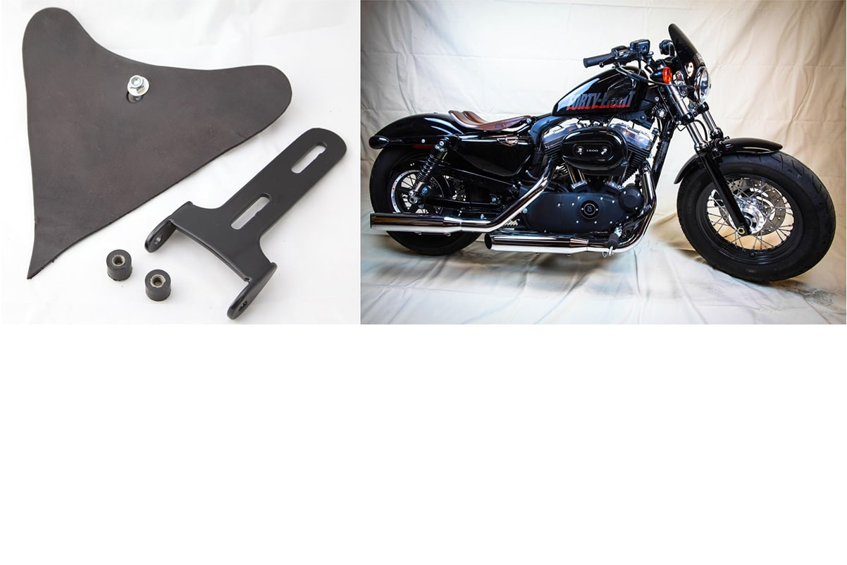 【美品】Harley-Davidson XL シートキット（SEAT KIT） Harley Davidson Sportster Seat Hinge Kit