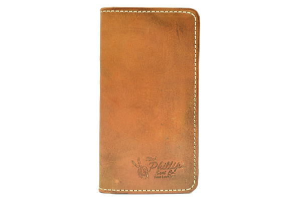 Rich Phillips Leather Daniel Boone Bi Fold Wallet