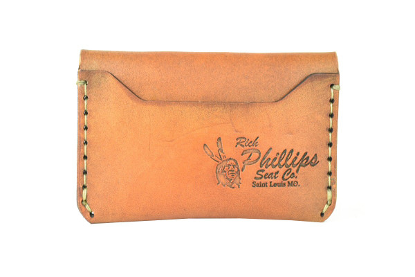 Tom Sawyer Tan Leather Minimalist Wallet