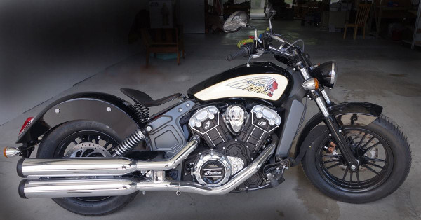 Example of our Shop Indian Scout with the Mounting Kit and  tractor seat - this image will not be the items received only added for reference of what the bike will look like after installation
Quality spring solo mounting kits made in the USA and handcrafted by Rich Phillips Leather in Missouri. Fits all Indian Scout models such as Indian Scout Bobber Sixty, Scout Sixty, Scout, Scout 100th Anniversary Edition, Scout Bobber and Scout Bobber Twenty.
Fits years 2015, 2016, 2017, 2018, 2019, 2020