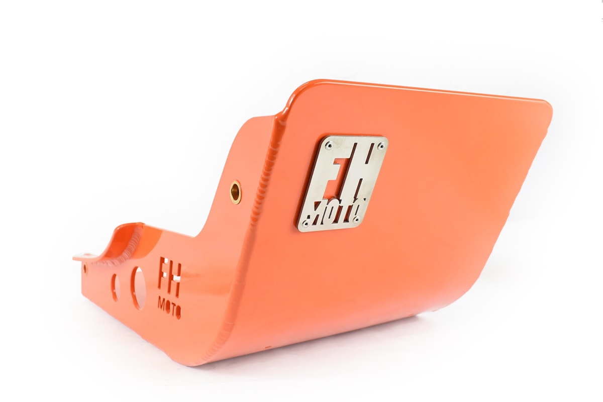 KTM Adventure Skid Plate and Kickstand Relocate