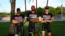 Ride Fast Die Last Miami Themed Bib Ride Fast Die Last Miami Themed Bib