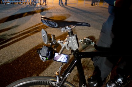 Runners’ foot cam for Red Hook Crit