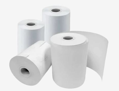 Upgrade Office Supply Receipt Paper - 50 Rolls, 1-Ply Bond, 3\" X 165\' For POS Cash Registers, White (UPG4001B) - View #4