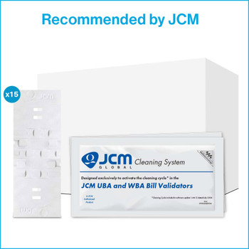 JCM Approved Waffle Technology Cleaning Card, 15/box