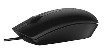 Dell Optical Mouse- MS116 ( Black)
