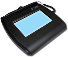 Topaz SigGem 4x3 LCD Backlit USB Signature Pad