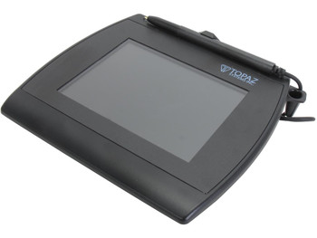 Topaz, Signaturegem Lcd 4X5 Bluetooth Wireless Electronic Signature Pad, With Software Includes 2 Year Manufacturer's Mail-In Warranty