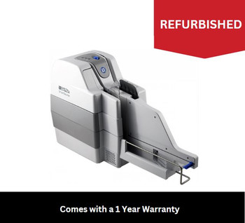 Refurbished Digital Check SmartSource Open Adaptive 2.0 Check Scanner, Single-Pocket, 100 Item Feeder, Full Size Docs: 65dpm, Checks: 105dpm, Franker