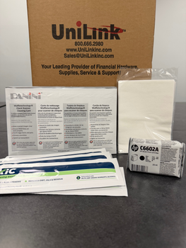 Unilink Panini Scanner Cleaning Kit and Ink Bundle
