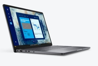 Dell Pro 16 PC16250 business laptop with 16-inch display, backlit keyboard, and integrated camera.